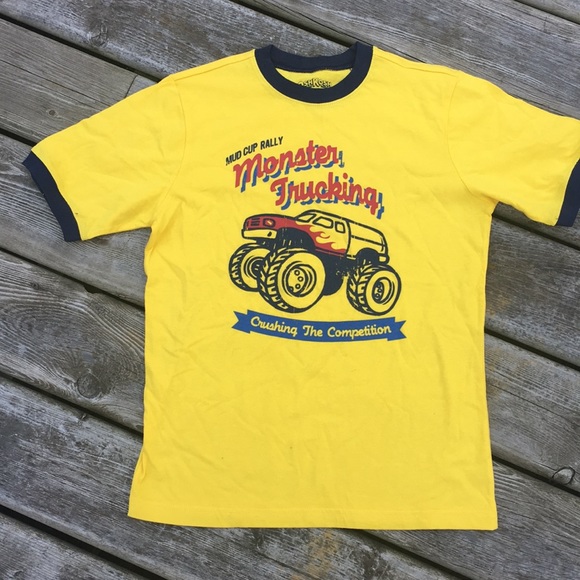 Osh Kosh Monster Truck T Shirt Size 12 - Picture 1 of 3
